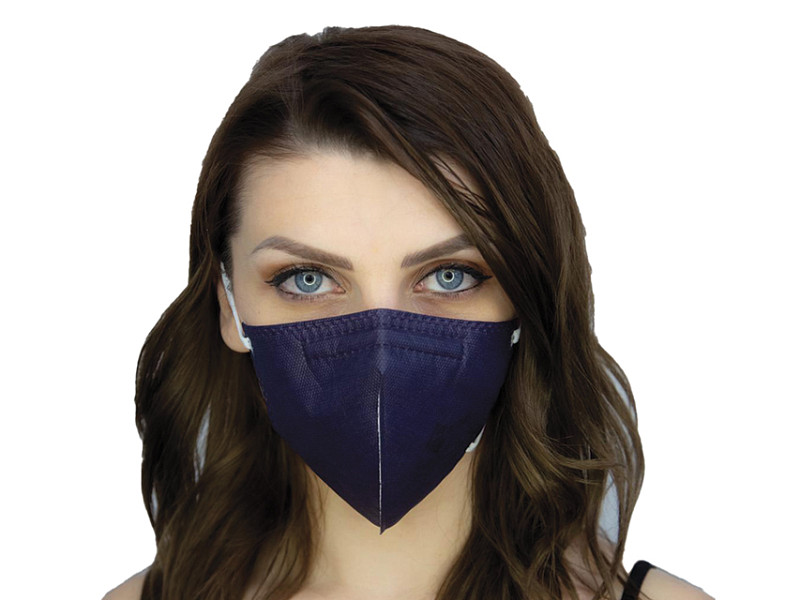 mascherina ffp2 nr comfymask fit blu scuro conf 20 pz - RAM Apparecchi  Medicali