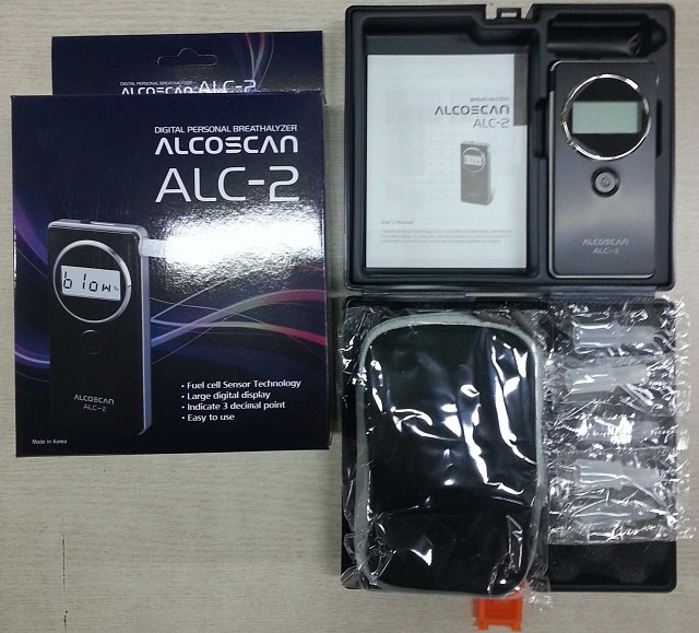 etilometro digitale portatile semi professionale alc 2 - RAM Apparecchi  Medicali